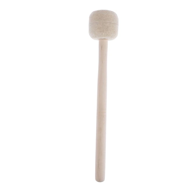 Mazo de Tambor de Lana Mazos de Percusión Varillas de Timbal con de , Sunnimix Mazos de tambor tenor