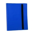 thumbnail image 3 of Trading card binder, card storage organizer, clear page protector, baseball card Blue, 3 of 9