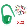 thumbnail image 3 of Knitting Crochet Locking Stitch Needle Clip Markers Holder, 3 of 7