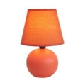 thumbnail image 1 of Simple Designs  Mini Ceramic Globe Table Lamp, 1 of 4