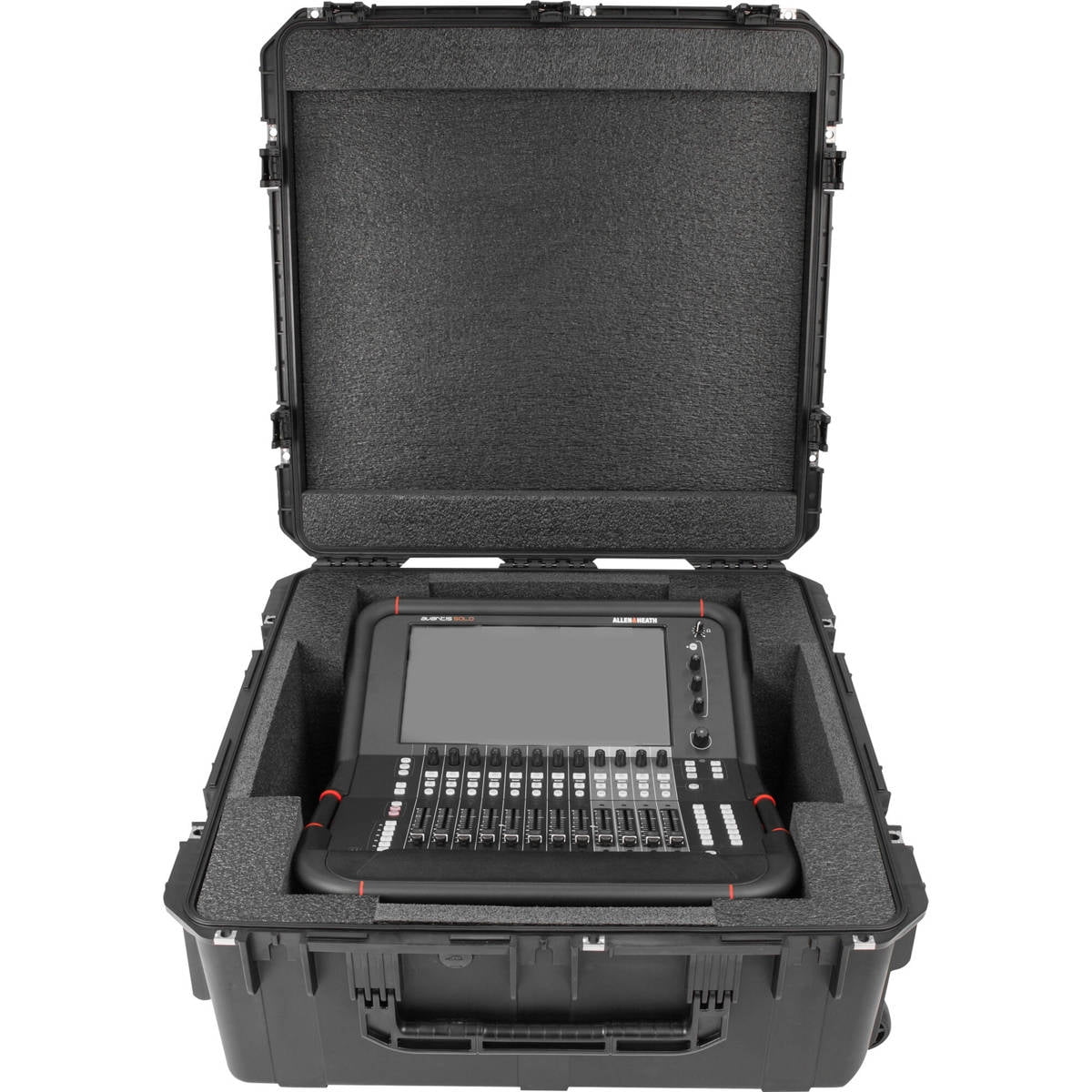 SKB iSeries 2828-12 Waterproof Wheeled Hard Case for Allen & Heath Avantis Solo Mixer