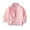 Pink1, variant on Qingpeng Boys Girls Fleece Lined Jackets Lightweight Full-Zip Fall Winter Soft Warm Outwear for Children