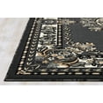 thumbnail image 5 of Allstar 8x10 Traditional Area Rug in Grey with Ivory French Aubusson design (7' 9" x 10' 1"), 5 of 8