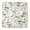 Pioneer Flower Floral-3, variant on Pioneer Flower Floral Print Pattern Square Fitted Tablecloth with Elastic Edge,Square Table Cover,Washable Elastic Table Cover for Home Kitchen Party Decor 34"x34"