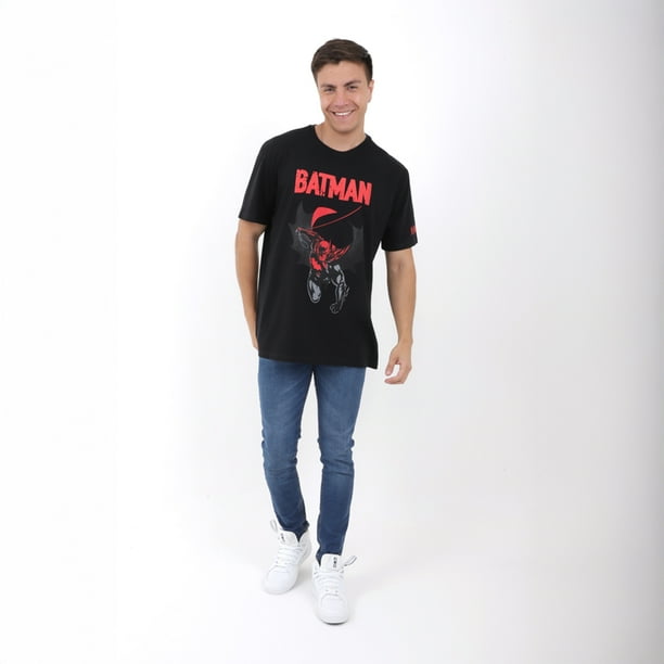 Playera K-Swiss BATMAN COLTON Para Hombre Color Negro