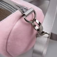 thumbnail image 4 of Bolsa de transporte para hámster enano, bolsa portátil cilíndrica cálida para exteriores con correa ajustable para un solo hombro (rosa), 4 of 5