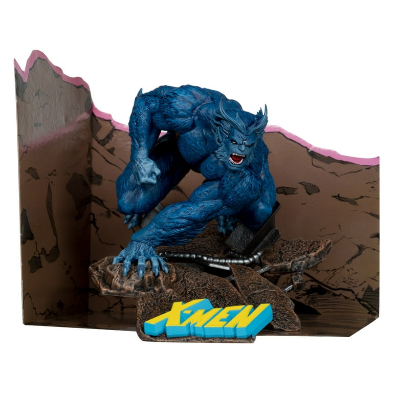McFARLANE TOYS ビースト&コロサッス　X-men Beast (X-Men #1) 1:10th Scale Collectible Figure w/ Scene