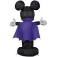 thumbnail image 5 of Gemmy Airblown Inflatable Mickey in Vampire Costume Disney , 3.5 ft Tall, Multicolored, 5 of 5