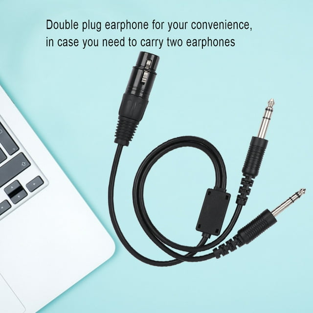 Headset Cable,For Airbus XLR To Adapter Cable Aviation Headset Cable Professional Grade