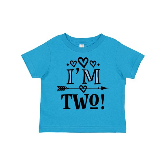 Inktastic 2nd Birthday 2 Year Old Arrow Boys or Girls Toddler T-Shirt