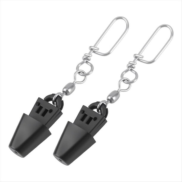 Kit de 2 Clips de Liberación para Profundizador de Pesca, Kit de Terminales para Profundizador, para Pesca de Arrastre en Aguas Profundas, Accesorio para Pesca de Arrastre.