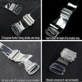 thumbnail image 5 of Clear Bra Straps, 5-Pairs Women's Transparent Bra Straps Invisibles Non-Slip Adjustable Bra Straps for Strapless Bra, 5 of 9