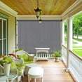 thumbnail image 7 of Shade&Beyond Outdoor Roller Shades 6' W x 8' H,Cordless Patio Shades Roll Up Outdoor Blinds with 90% UV Protection for Porch Gazebo,Gray, 7 of 7