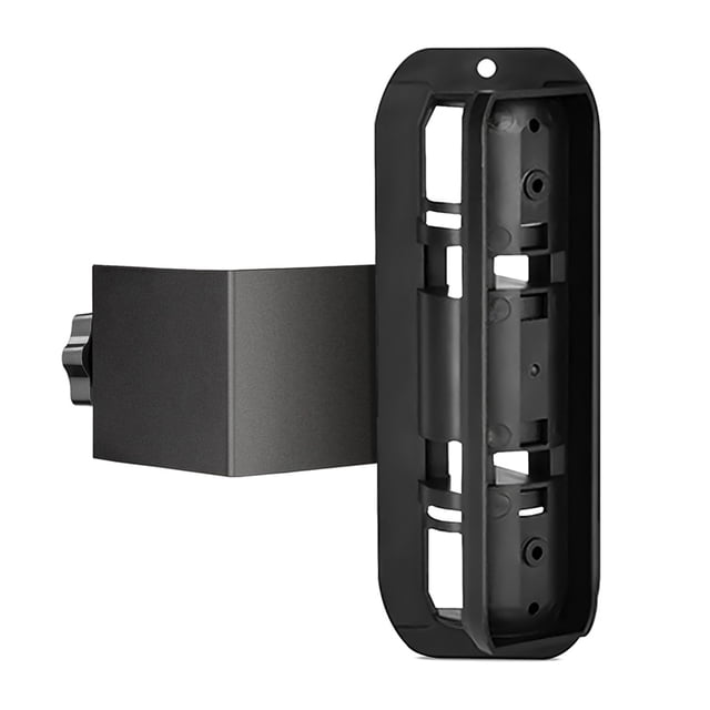 Soporte para timbre con ángulo ajustable de 45° a 135°.