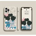 thumbnail image 1 of DISNEY 2023Minnie funda de silicona para IPhone 14 13Pro Xs Max iPhone 7 8 Plus 12 silicona líquida oficial 360 cubierta completa zz0524 Tan Jianjun unisex, 1 of 2
