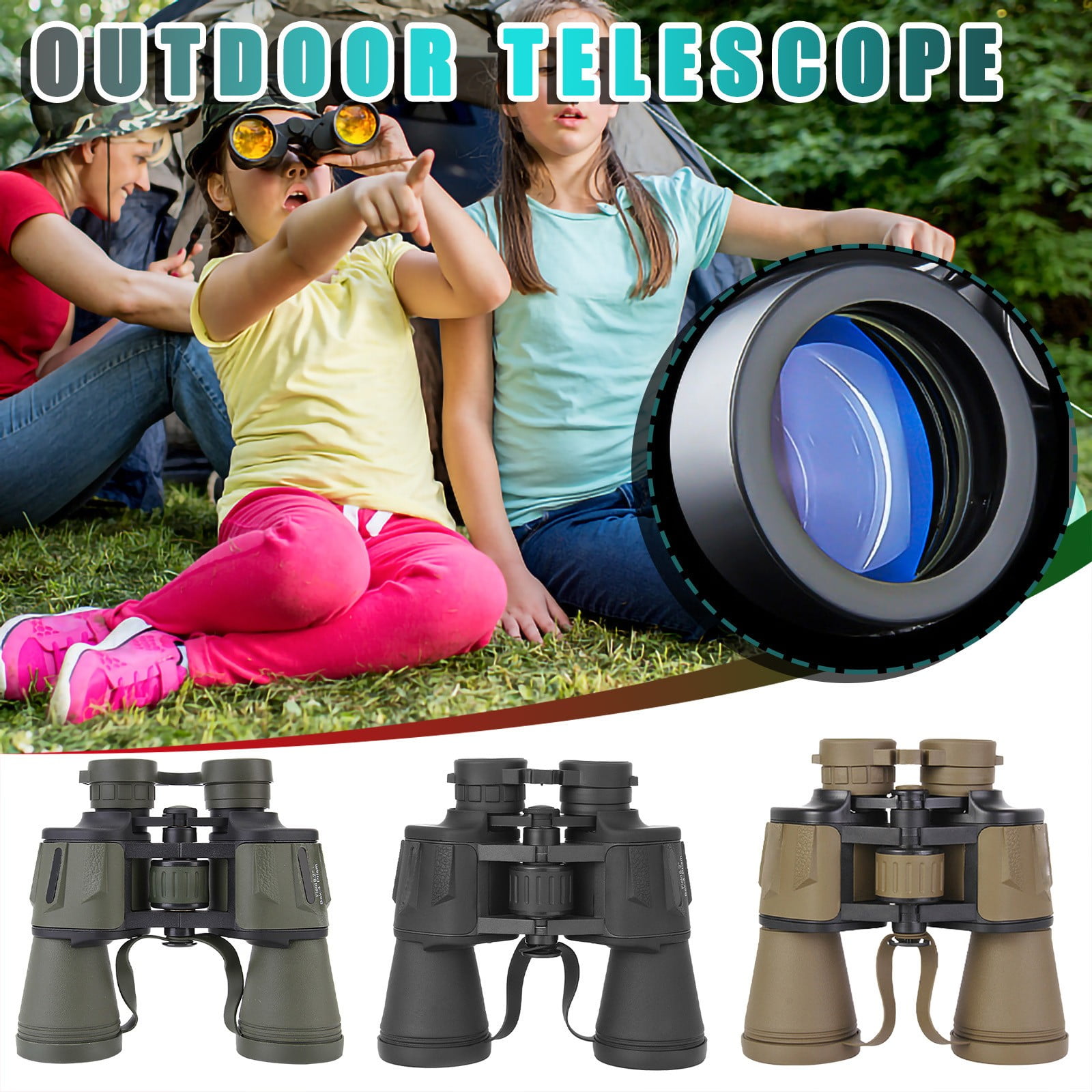 10x50 High Magnification High-Definition Binoculars Outdoor Viewing Tool Home Decor Christmas Gifts Of The Day