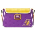 thumbnail image 3 of Loungefly Los Angeles Lakers Patch Icons Crossbody Bag, 3 of 4