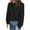 Black, variant on LYXSSBYX Womens Sweaters Clearance Autumn and Winter Women's Casual Turtleneck Pullover Blouse Knitting Long Sleeve Solid Tops Sweaters