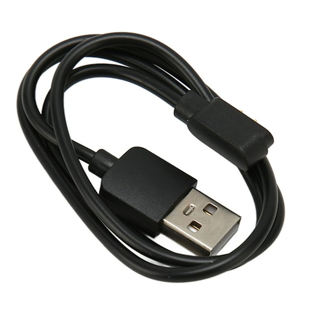 Smartwatch Magnetic Charging Cable, Overvoltage Protection Watch USB Fast Charging Cable Black 5V 1A For Travel