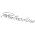 thumbnail image 3 of Speedway Motors Street Machine Script Emblem, Triple Chrome Plated Custom Badge with Attaching Clips, 8-Inch Universal Decorative Fender or Body Emblem, 3 of 5
