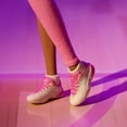 thumbnail image 3 of Angel Reese Barbie Doll, Barbie Signature, Fashion Doll With Pink Basketball Uniform, 3 of 6