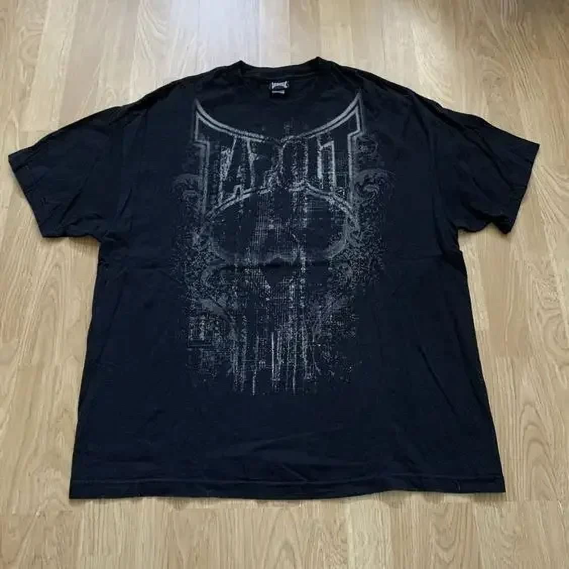 Y2K New Tapout T-shirt Big Printing Round Neck Pure Cotton Tops