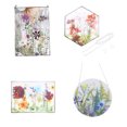 thumbnail image 2 of MOMOJIA Acrylic Frame Pressed Flowers Hanging Picture Artificial Plants Wall Pendant, 2 of 10