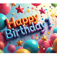 thumbnail image 4 of Colorful 3D Style Birthday 7 Banner Background Party Supplies Backdrop Decorations for Birthday Party Photography Props Celebration Events, 4 of 4