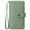 C-Avocado green, variant on FALAN MULE Women Leather Wallet Large Capacity Bifold RFID Blocking Card Holder with Zipper Coin Pocket