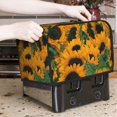 thumbnail image 7 of Sikiie Sunflowers 7 Toaster Covers 2 Slice Dustproof Toaster Cover Bread Machine Cover, Dustproof Cover - 11.4" x 7.5" x 7.9", 7 of 7