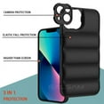 thumbnail image 3 of Luxury Down Jacket Phone Case For IPhone 15 pro max The Puffer Case Soft Silicone Shockproof Cover, 3 of 5
