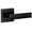Black, variant on Sure-Loc CT102 15 Cortina Privacy Door Lever Set - Nickel
