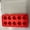 Red and Lid, variant on Star Ice Cube Molds, Reusable Silicone Molds for Cocktail, Whiskey, and Party Drinks, Summer Cooling Essentials