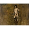 thumbnail image 2 of Thomas Eakins 24x19 Gold Ornate Framed and Double Matted Museum Art Print Titled - William Rush's Model (1908), 2 of 4