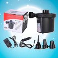 thumbnail image 2 of Electric Air Pump Inflate Deflate Pumps Car Inflator Electric Pump Quick-Fill Air Pump for Air Mattresses Paddling Pools Beach Toys with US Plug_Perfect Gift, 2 of 2