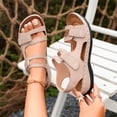 thumbnail image 5 of Willtoo Women Arch Support Walking Sandals Comfortable Open Toe Wide Width Orthopedic Sandals with Adjustable Hook Loop Strap Summer Dressy Non-Slip Casual Sandal, 5 of 6
