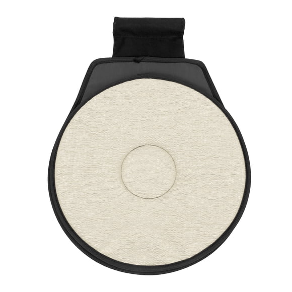 360° Rotación Cojín Beige Giratorio Cojín Transferencia Disco Ajuste Coche