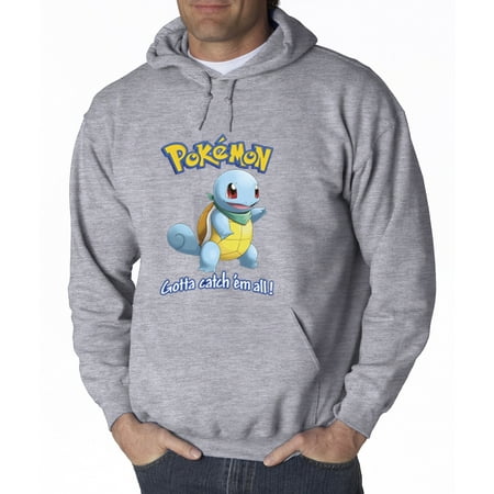 561 - Hoodie Pokemon Go Gotta Catch 'Em All Squirtle Sweatshirt