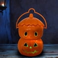 thumbnail image 5 of Floleo Halloween Portable Pumpkin Lantern ,Halloween Pumpkin Decoration ,Decorative Lanterns Halloween Pumpkin Lamp ,Halloween LED Hanging Pumpkin Lantern For Halloween Party Home Decor Horror Props, 5 of 6