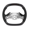 thumbnail image 4 of LED Steering Wheel, LED  Lights Steering Wheel Real Carbon Fiber  for Automobile for Car, 4 of 8