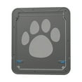 thumbnail image 3 of Pet Screen Door Magnetic Flap Screen Automatic Lockable Black Door for Dogs, 3 of 7