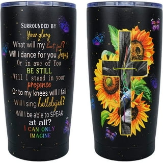 Tumbler Cup For Women - Birthday Gifts For Women, Best Friend, Sister -  Farm Girl Hippie Tumbler - Stainless Steel 20oz Sunflower Tumbler Cup  Coffee