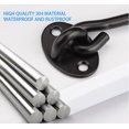 thumbnail image 4 of Privacy Hook and Eye Latch Easy Lock for Barn Door ( -), 4 of 6