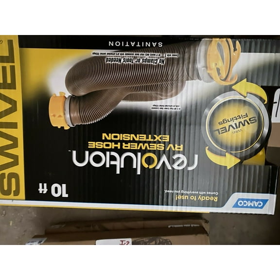 BRAND NEW Camco 39623 RV Revolution 10ft Sewer Hose Extension