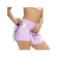 thumbnail image 5 of Flowy Athletic Shorts for Women Gym Yoga Workout Running Biker Spandex Butterfly Tennis Cute Clothes Summer, 5 of 7
