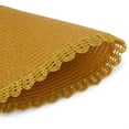 thumbnail image 2 of Dainty Home Set of 6 Placemats | Elegant and Durable | 15x15 in Round Woven Non-Slip Washable Place Mats | Tear-Resistant Heat | Resistant Placemats, 2 of 4