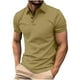 thumbnail image 2 of pstuiky Camisas de vestir de manga corta para hombre, Camisa de manga corta con botones y solapa de verano de color liso para hombre camisas casuales para hombre xl, 2 of 6