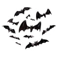 thumbnail image 2 of 12Pcs/Set Wall Sticker Waterproof Vivid Eco-friendly Creative Self-adhesive Improve Ambience 3D Effect Increase Vitality Bat Background Sticker for Halloween, 2 of 9