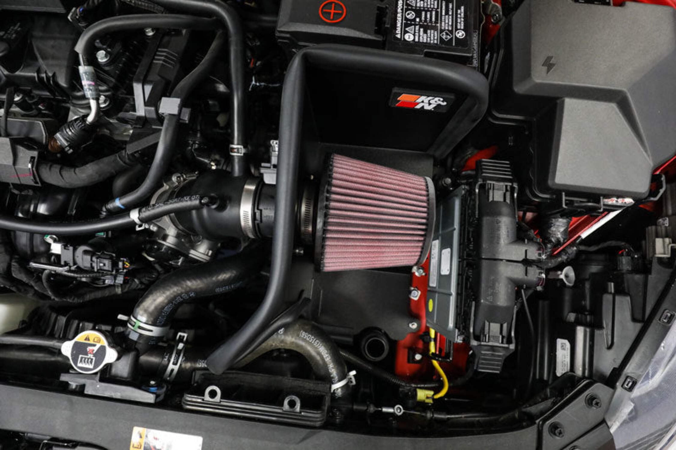 K&N Typhoon Cold Air Intake System: Easy Installation, Engineered to Maximize Airflow, Boost Horsepower & Torque, 69-5327TC