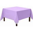 thumbnail image 1 of Square Tablecloth x Charcoal Square Table Cloth for Square or Round Tables in Washable Polyester Great for Buffet Table Parties Holiday Dinner Wedding & More, 1 of 5